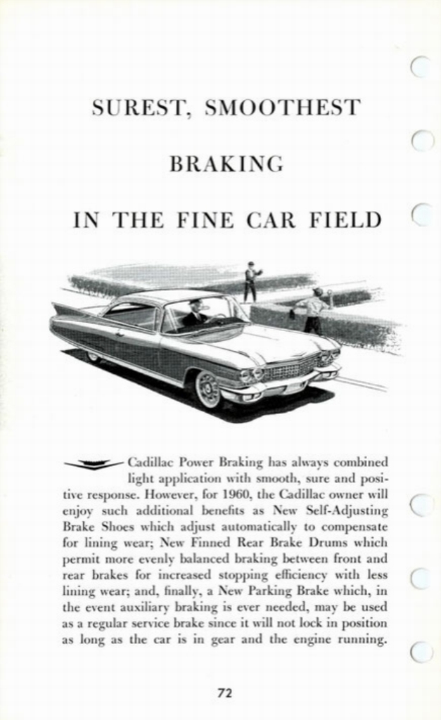 1960 Cadillac Salesmans Data Book Page 121